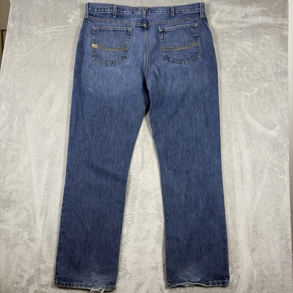 Ariat M2 Relaxed Boot Jeans Mens 40x33 Vs. Tag 40x34 Medium‎ Wash Denim Straight